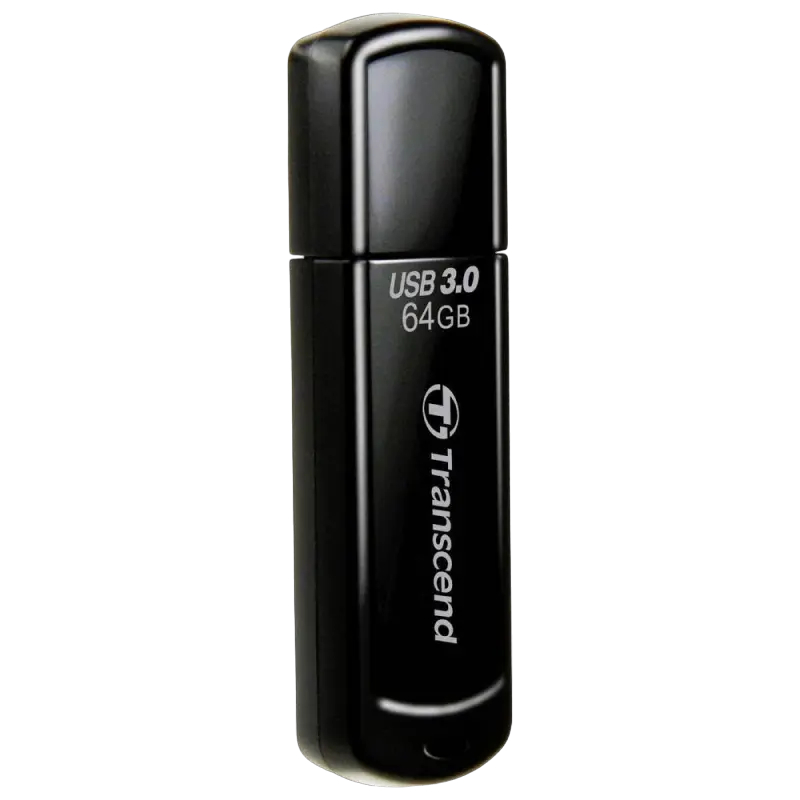Флешка Transcend JetFlash 700 64GB, Black в Молдове - xstore.md photo 0