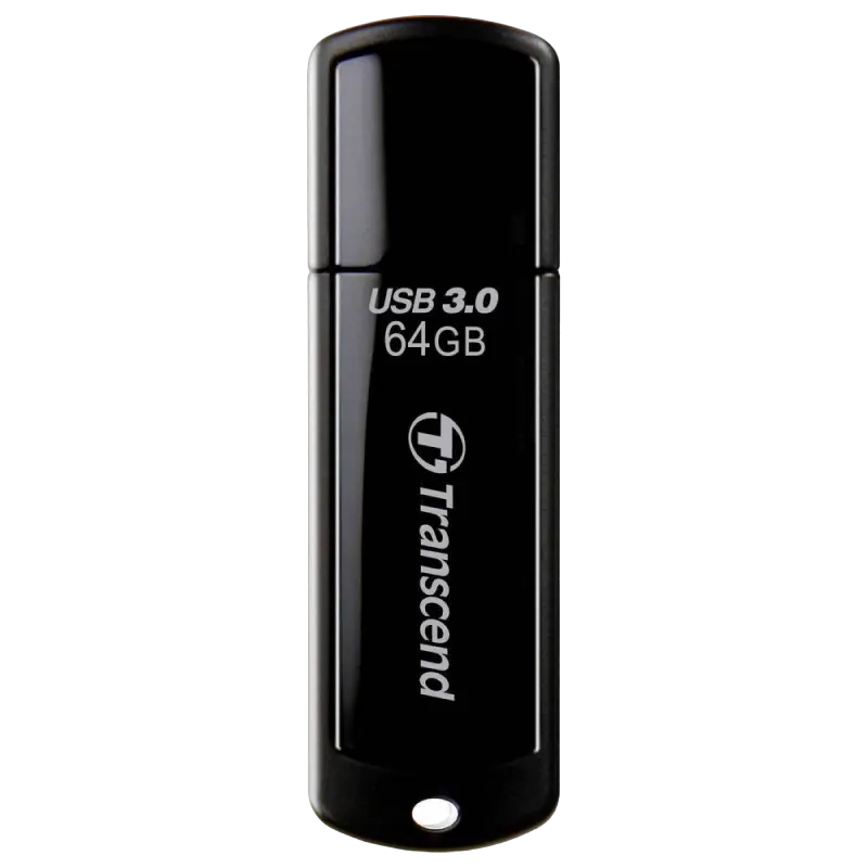 Флешка Transcend JetFlash 700 64GB, Black в Молдове - xstore.md photo