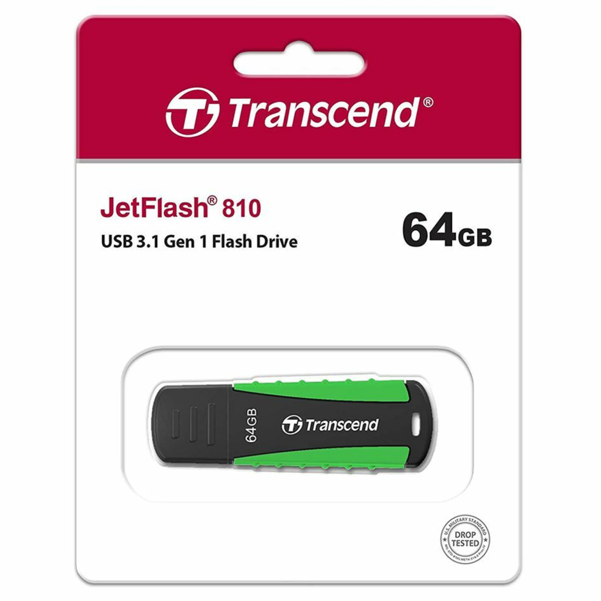USB Flash Transcend JetFlash 810 64GB, Black în Moldova - xstore.md photo 1