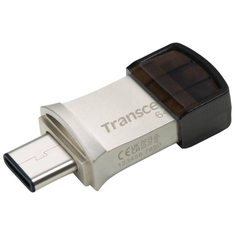 Флешка Transcend JetFlash 890 64GB, Silver в Молдове - xstore.md photo 1