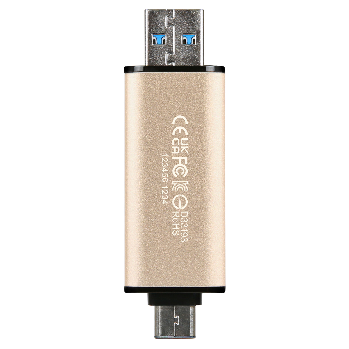 USB Flash Transcend JetFlash 930C 128GB, Gold în Moldova - xstore.md photo 2