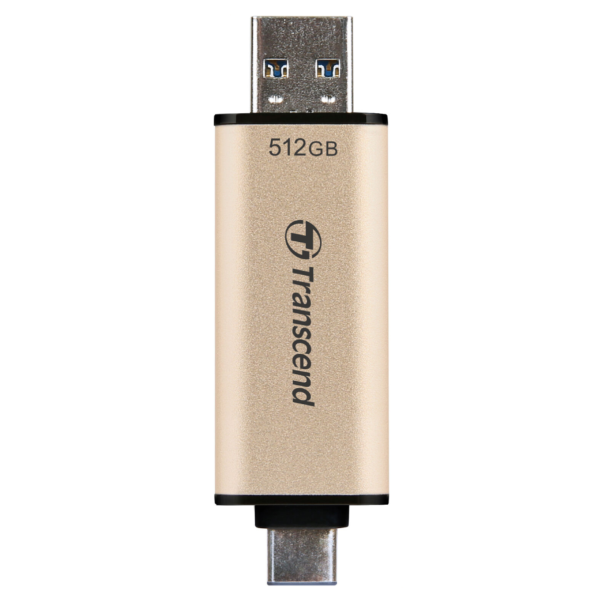 USB Flash Transcend JetFlash 930C 512GB, Gold în Moldova - xstore.md photo 2
