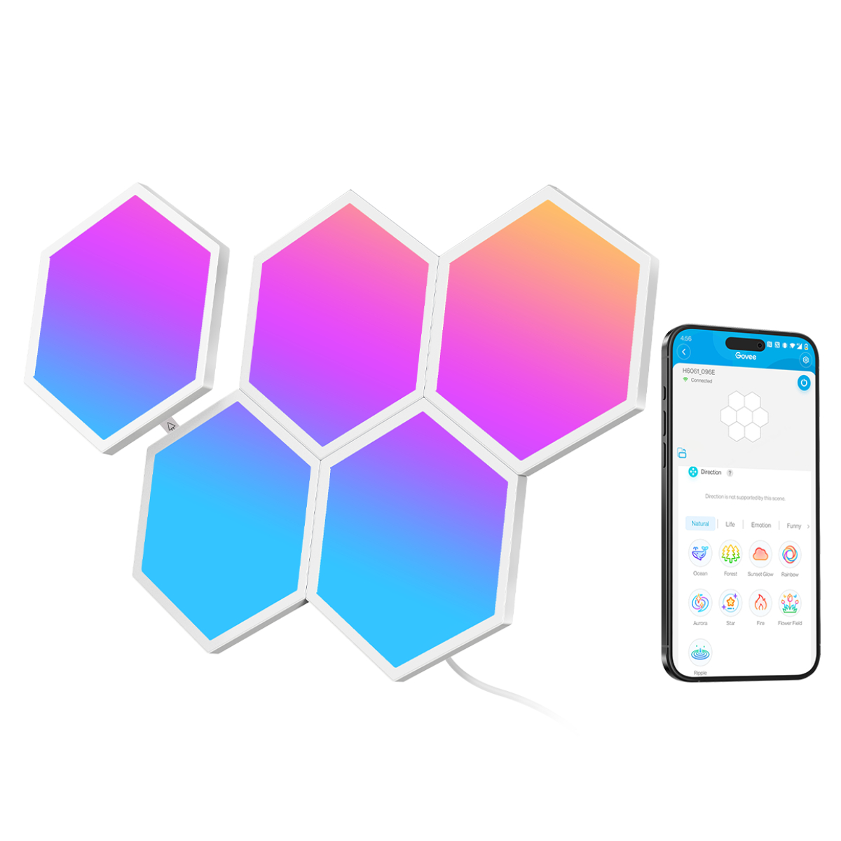 Panouri LED modulare Govee B6061 în Moldova - xstore.md photo 0