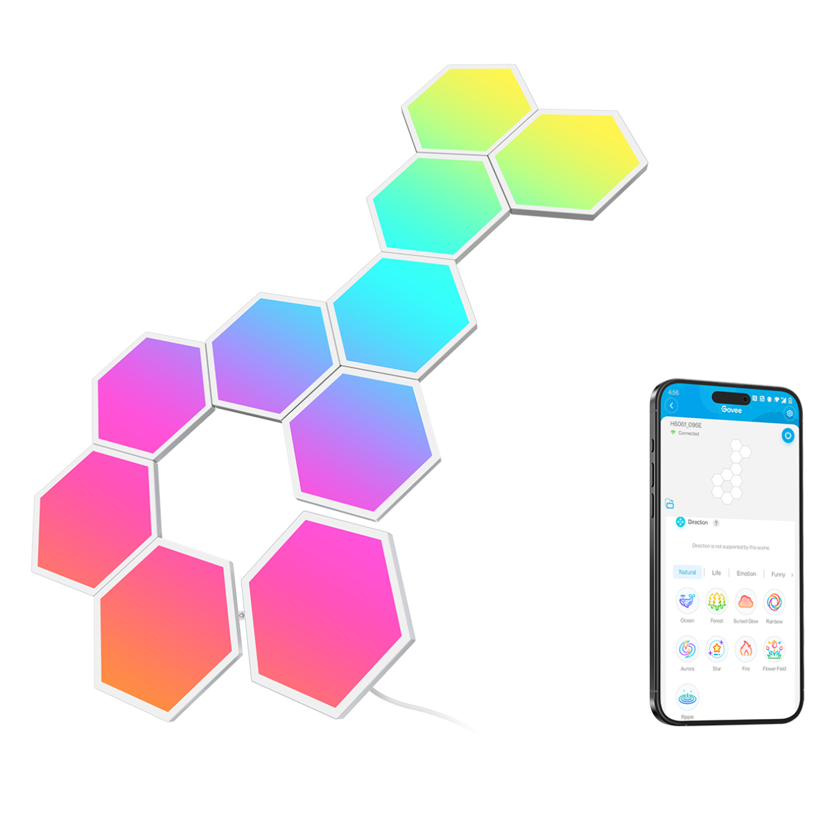 Panouri LED modulare Govee B6061 în Moldova - xstore.md photo