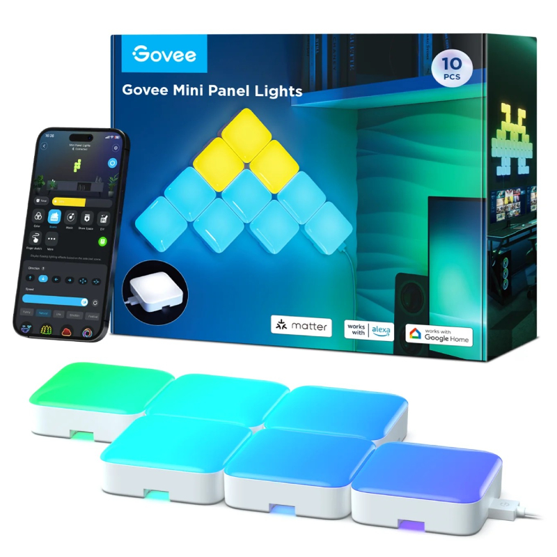Panouri LED modulare Govee H8069 în Moldova - xstore.md photo