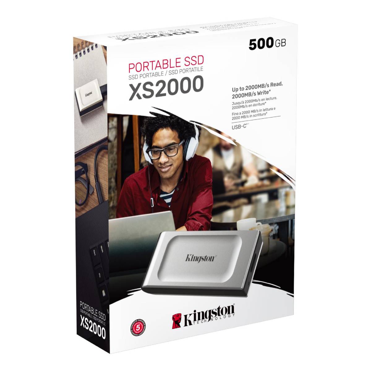 SSD Extern Kingston XS2000 SXS2000/500G în Moldova - xstore.md photo 2