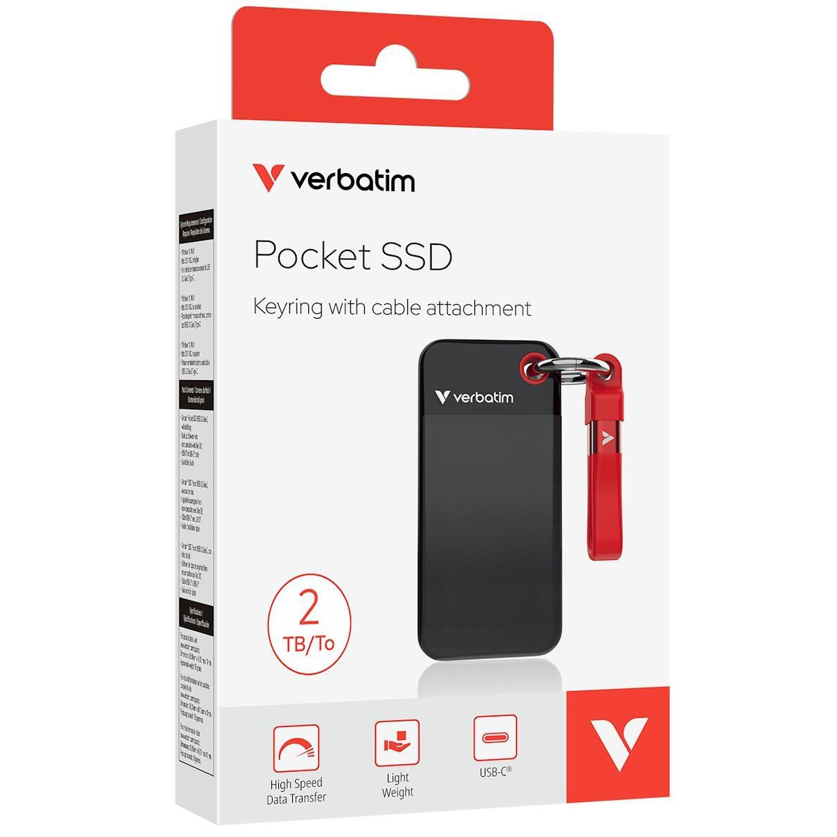 SSD Extern Verbatim Pocket în Moldova - xstore.md photo 1