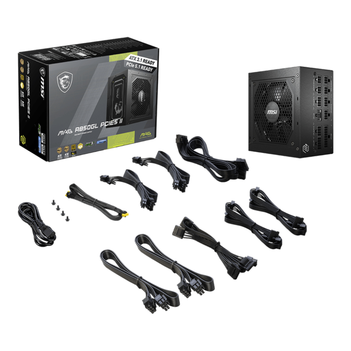 Sursă de alimentare MSI MAG A850GL PCIE5 II - xstore.md photo 3