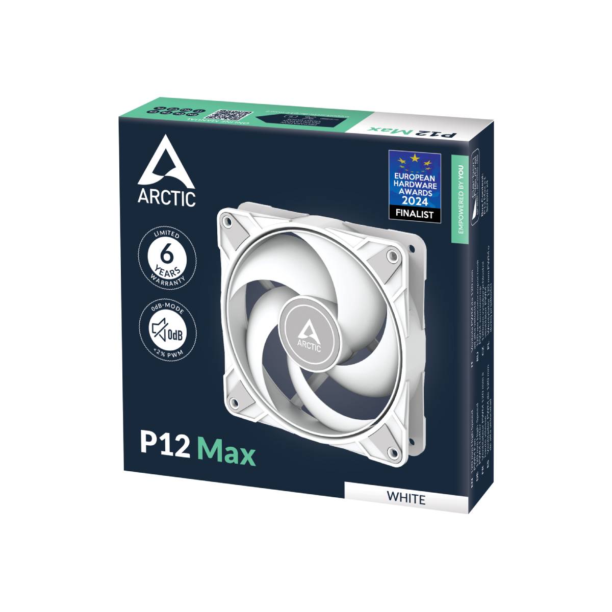 Ventilator Arctic P12 Max, White în Moldova - xstore.md photo 2