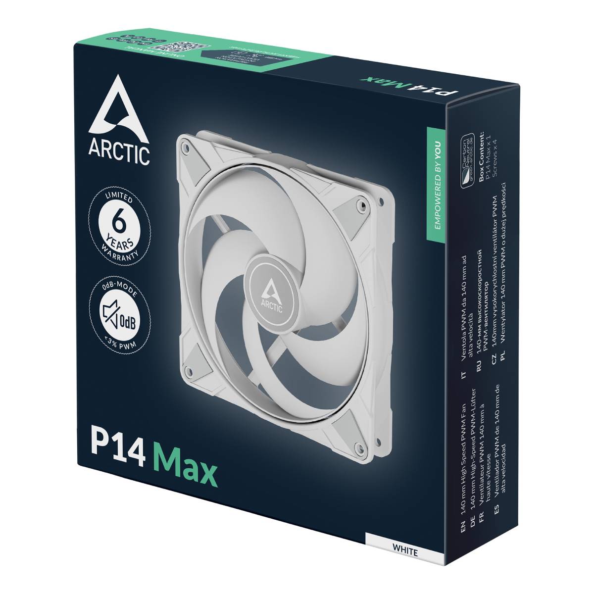 Ventilator Arctic P14 Max, White în Moldova - xstore.md photo 4