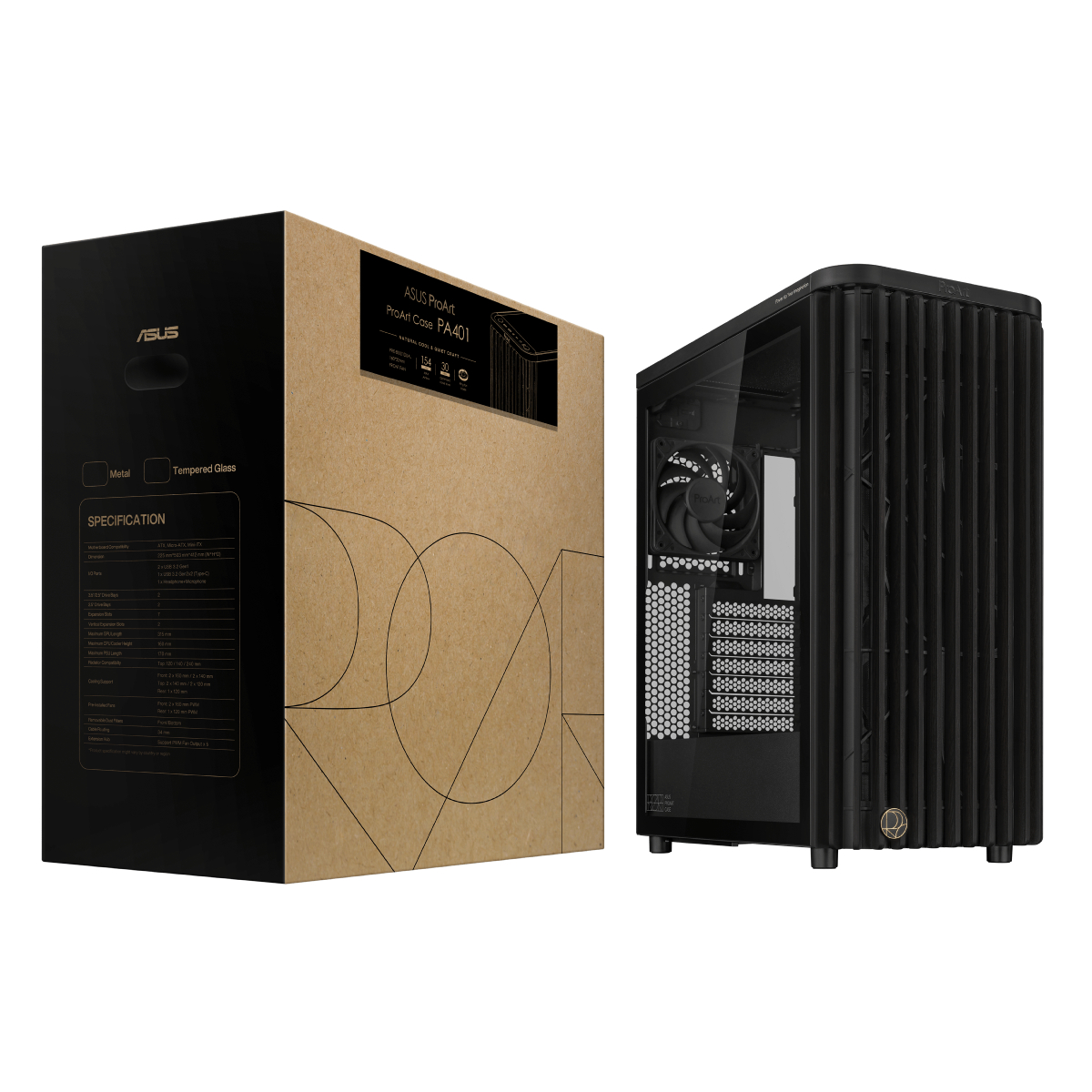 ASUS ProArt PA401 Wood Edition - Tempered Glass Panel - xstore.md photo 9