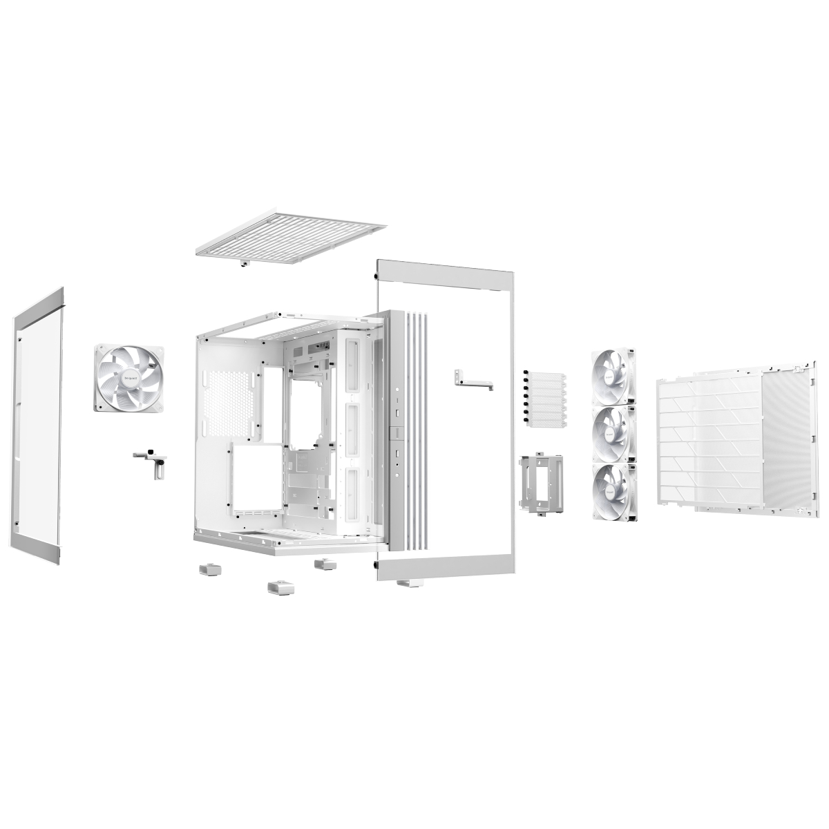 Корпус ПК be quiet! Light Base 600 LX White в Молдове - xstore.md photo 2