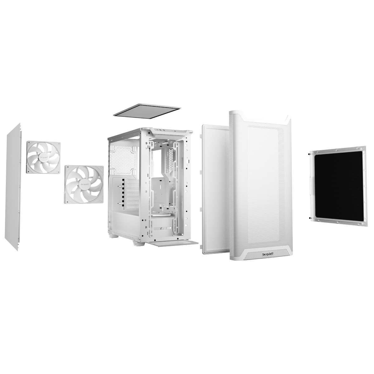 Корпус ПК be quiet! Pure Base 501 Airflow, White в Молдове - xstore.md photo 2