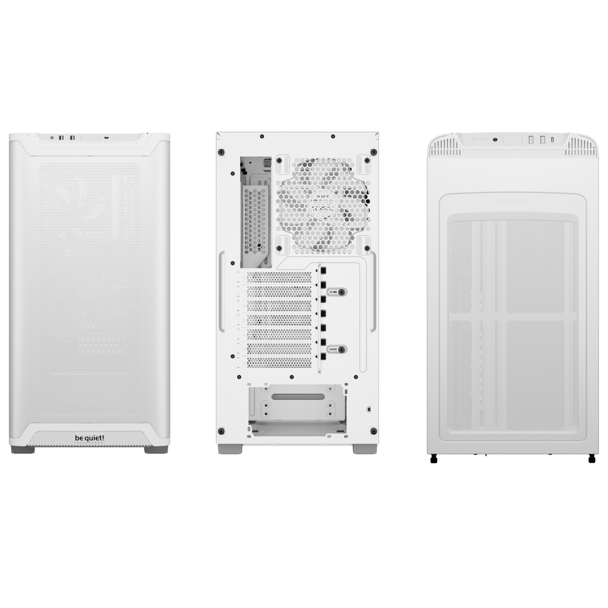 Корпус ПК be quiet! Pure Base 501 Airflow Window, White - xstore.md photo 1