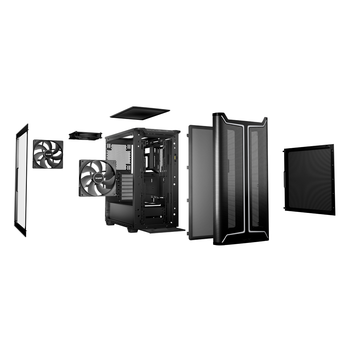 Корпус ПК be quiet! Pure Base 501 DX, Black в Молдове - xstore.md photo 3