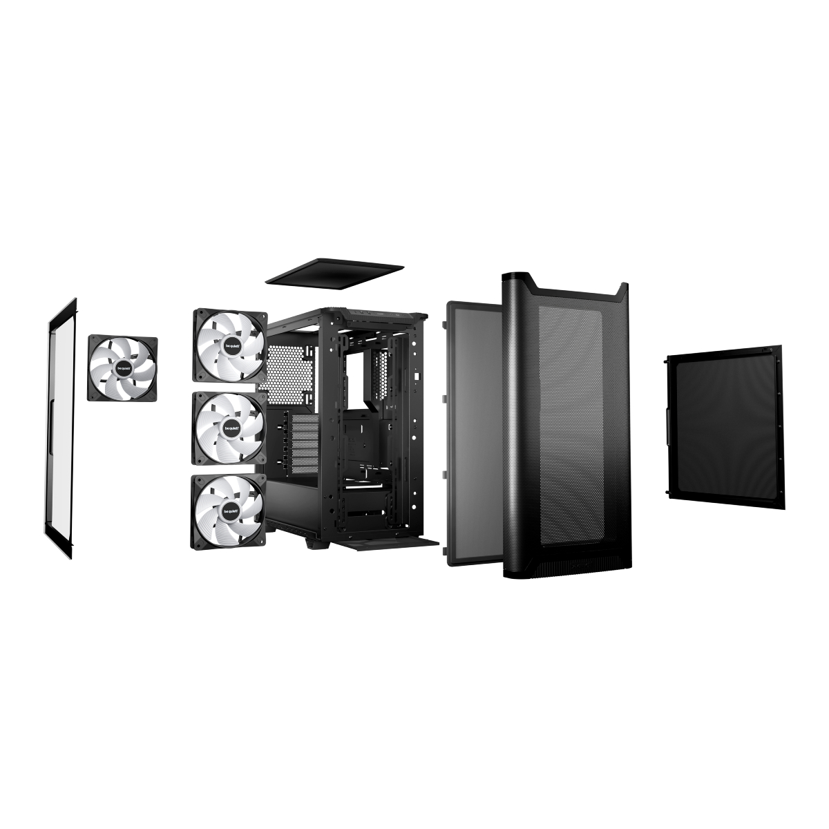 Корпус ПК be quiet! Pure Base 501 LX, Black в Молдове - xstore.md photo 3