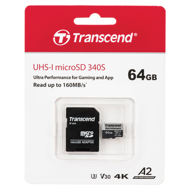 Карта SD Transcend USD340S 64GB в Молдове - xstore.md photo 0
