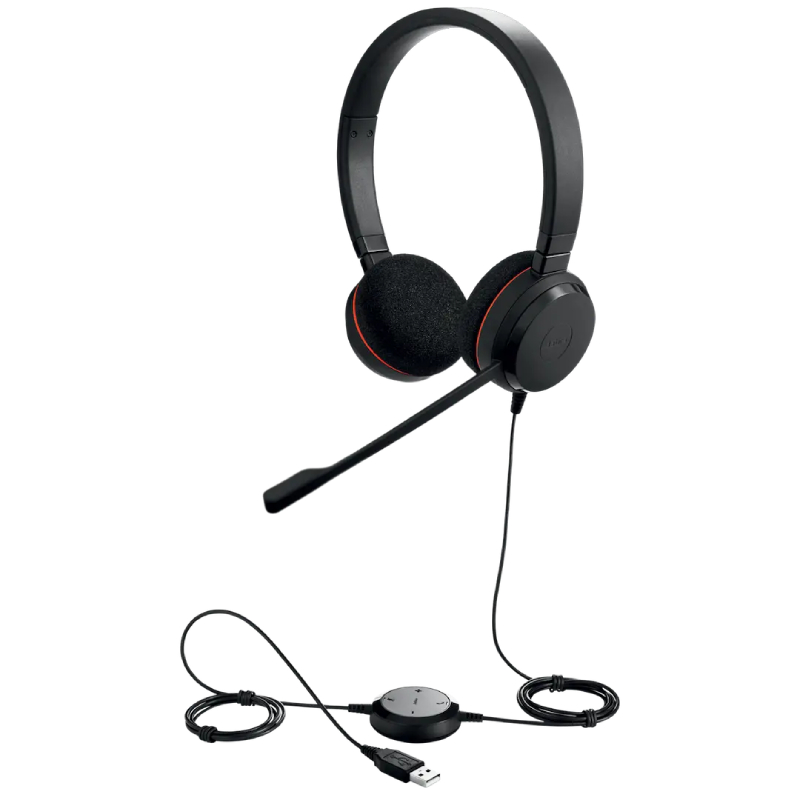Наушники Jabra Evolve 20 UC Stereo, Black в Молдове - xstore.md photo 1