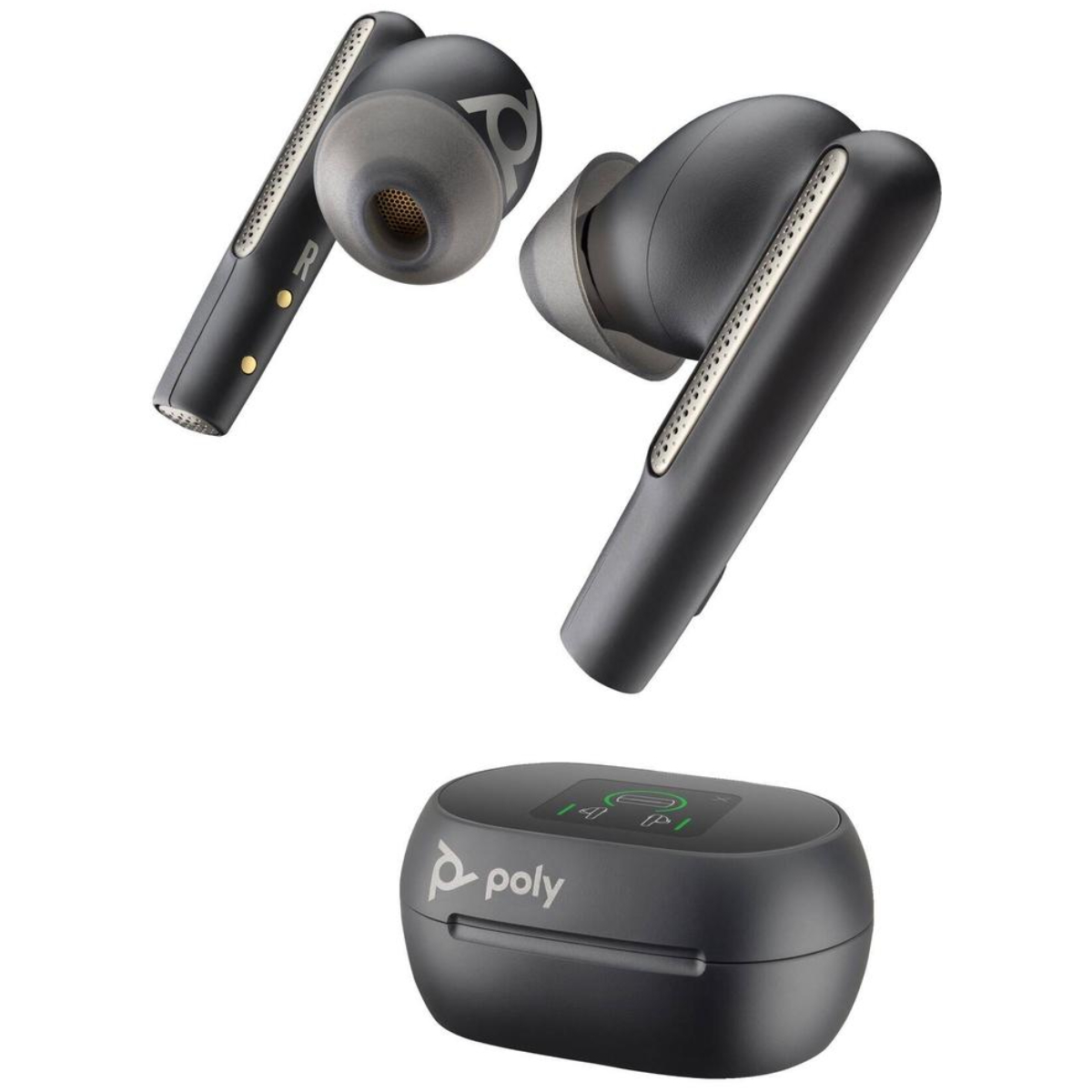 Căști Poly Voyager Free 60+ UC, Carbon Black în Moldova - xstore.md photo 0