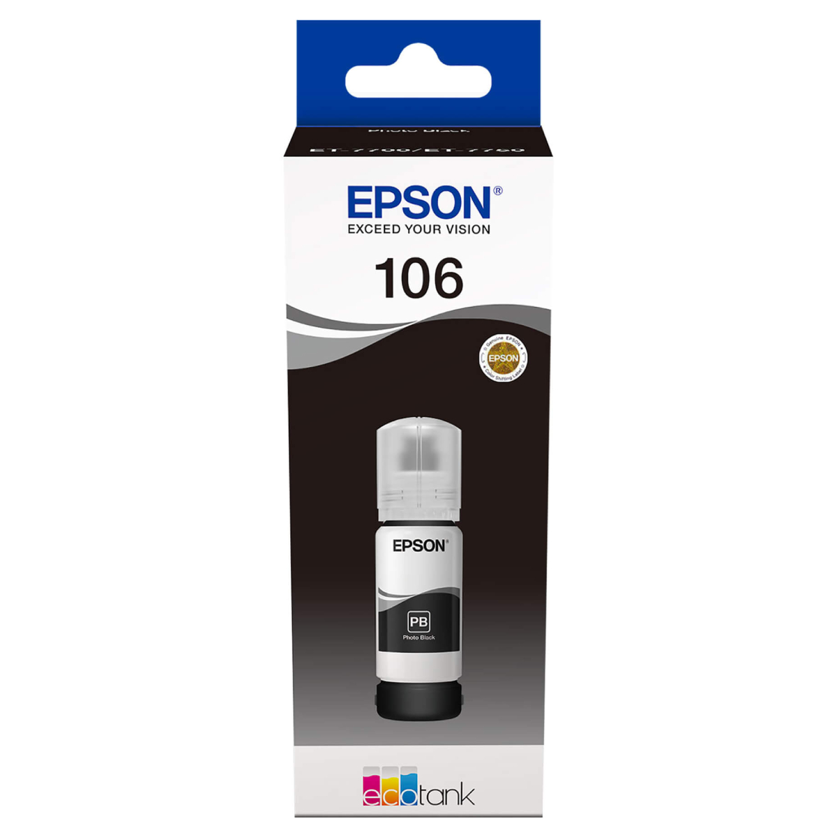 Cerneală Epson 106 PBk (C13T00R140) - xstore.md photo