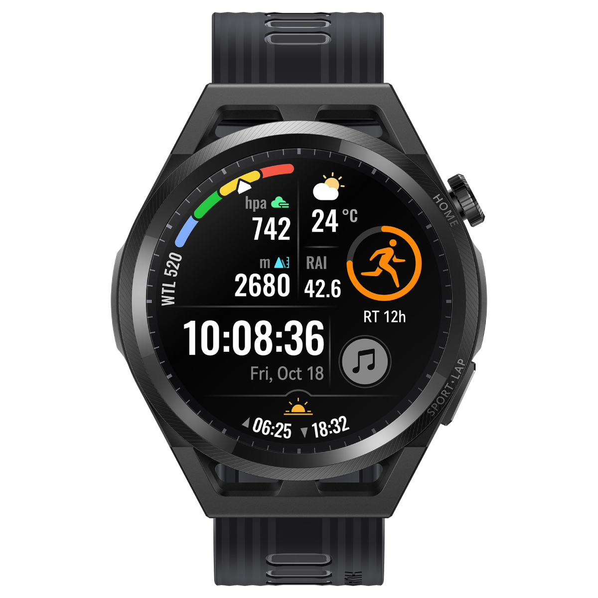 Huawei Watch GT Runner, Black - xstore.md photo 5