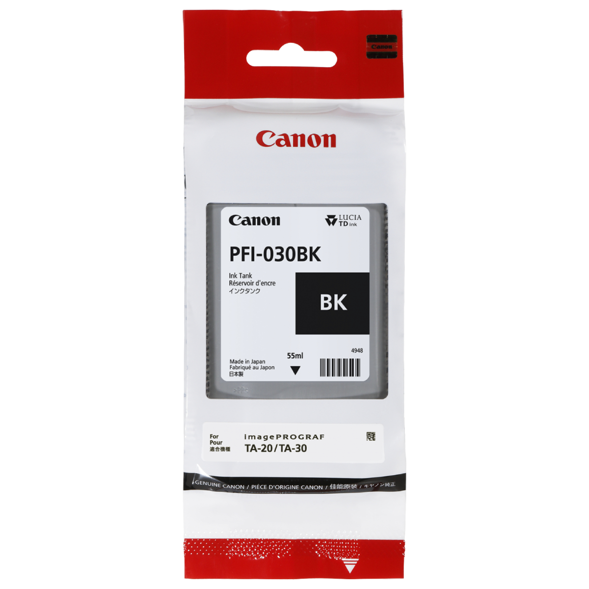 Ink Tank Canon PFI-030 Bk (PFI-030B) - xstore.md photo