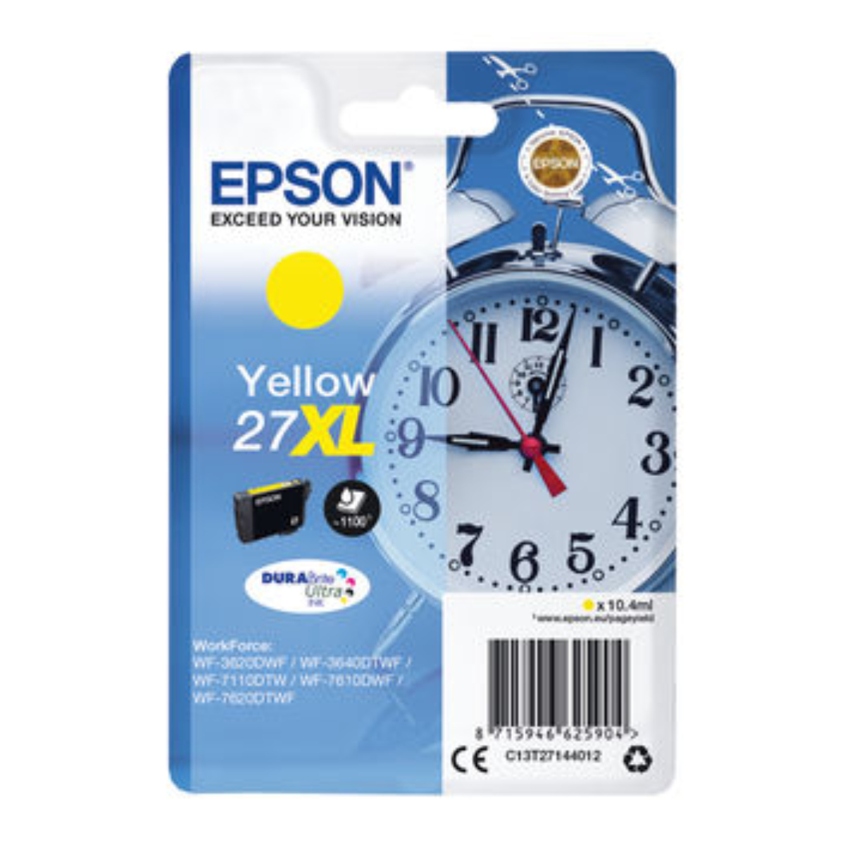 Ink Cartridge Epson 27XL Y (C13T27144012) - xstore.md photo