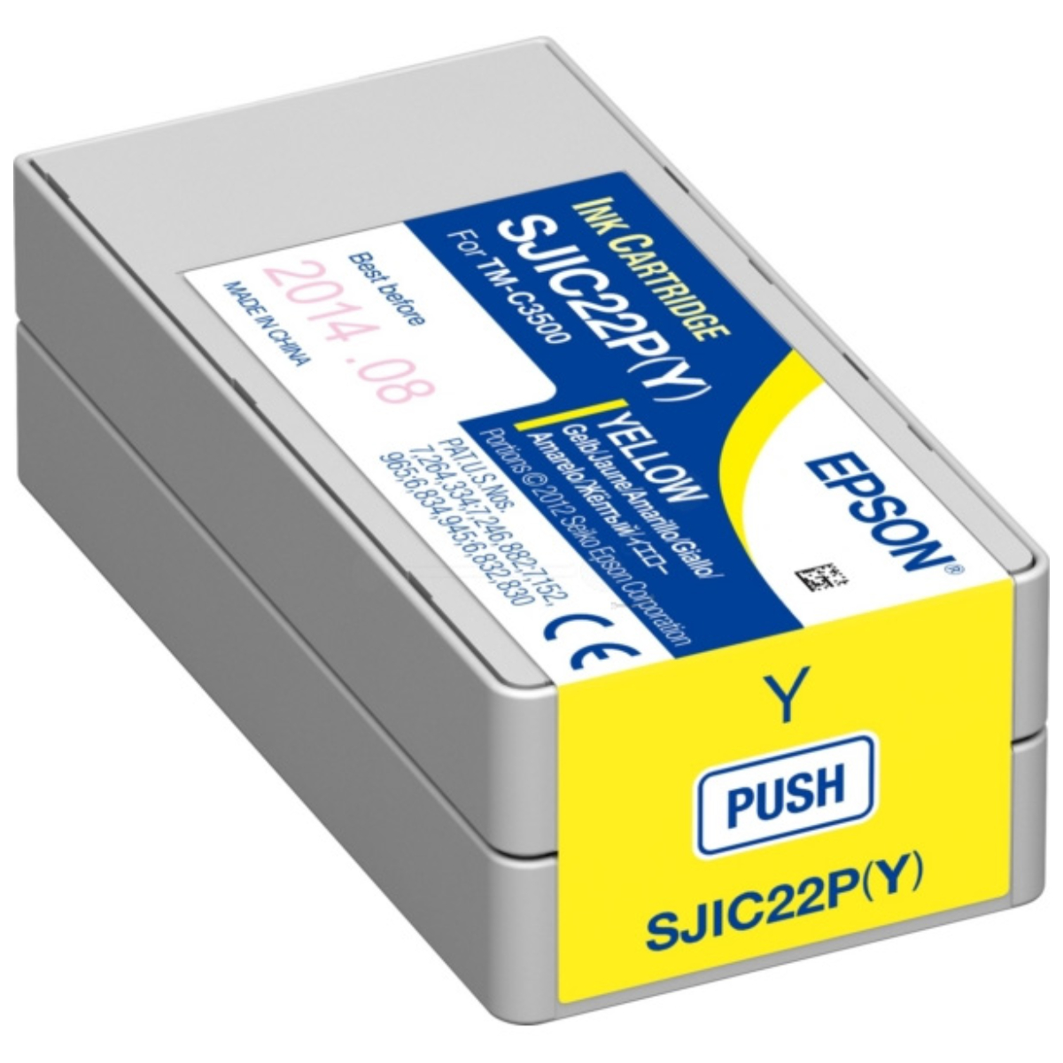 Ink Cartridge Epson SJIC22P Y (C33S020604) - xstore.md photo