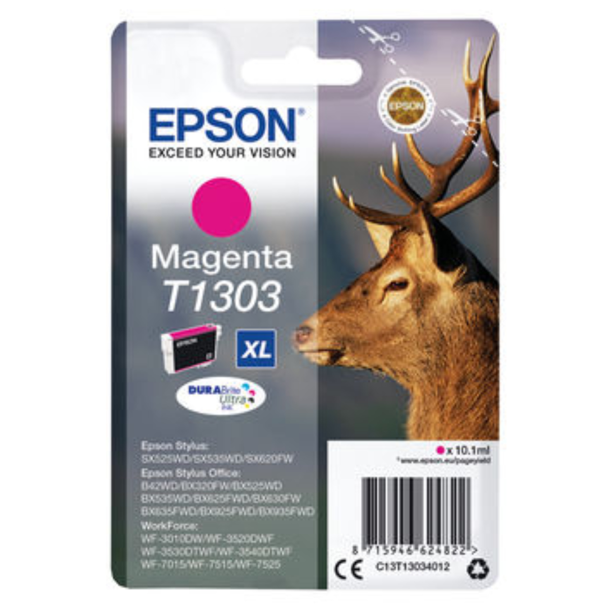 Ink Cartridge Epson T1303XL M (C13T13034012) - xstore.md photo