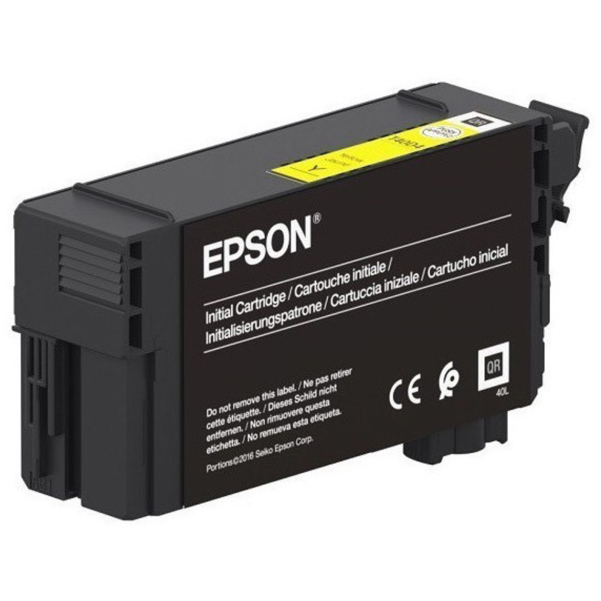 Струйный Картридж Epson UltraChrome XD2 Y (C13T40D440) - xstore.md photo