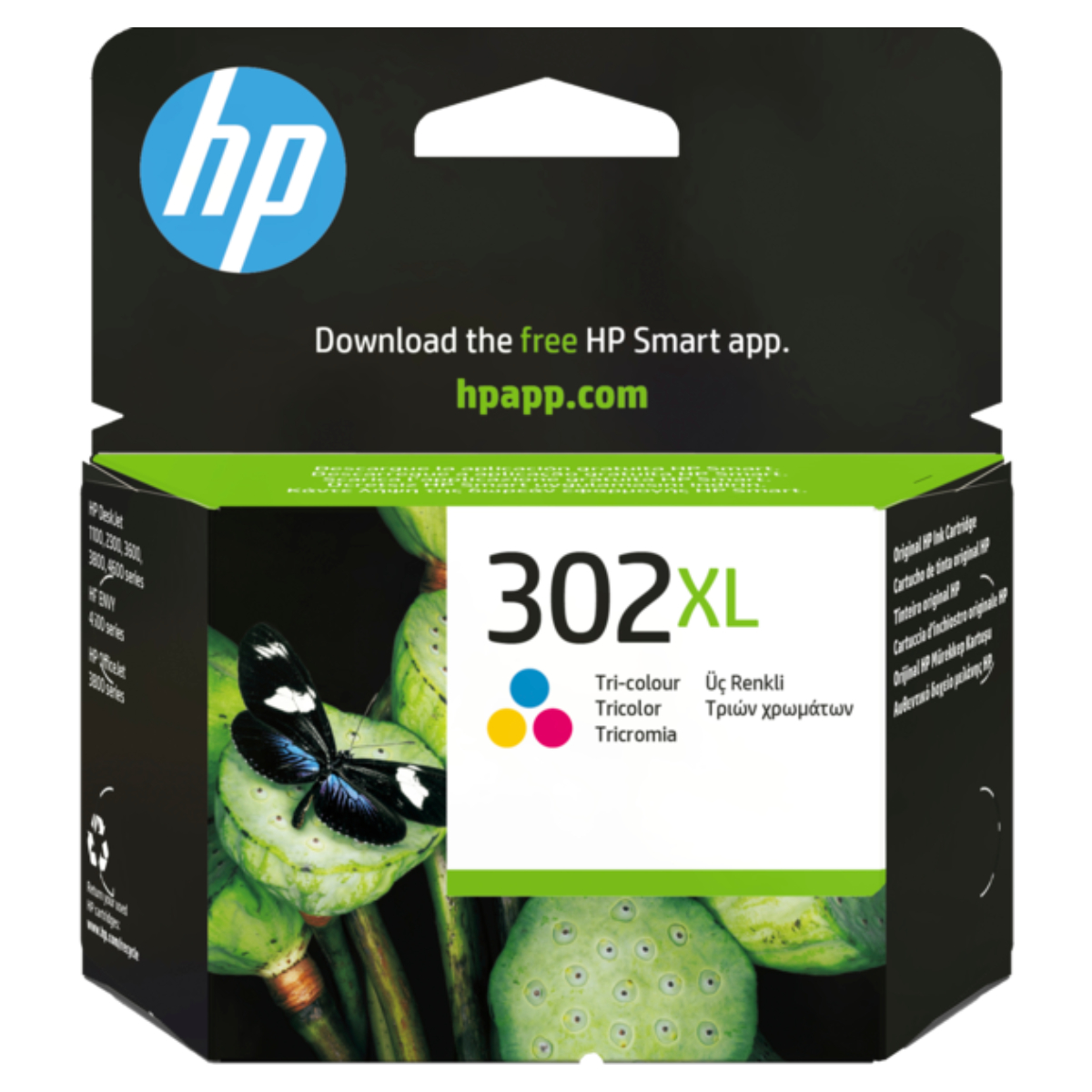 Струйный Картридж HP 302XL Tri-color (F6U67AE) - xstore.md photo