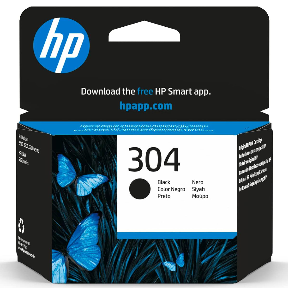 Ink Cartridge HP 304 Bk (N9K06AE) - xstore.md photo