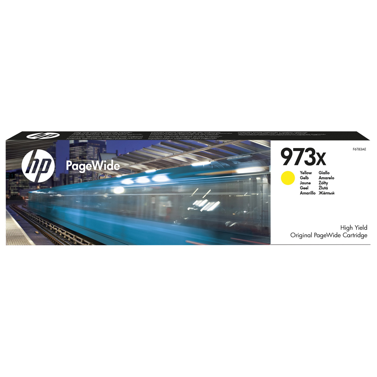 Струйный Картридж HP 973X Y (F6T83AE) - xstore.md photo