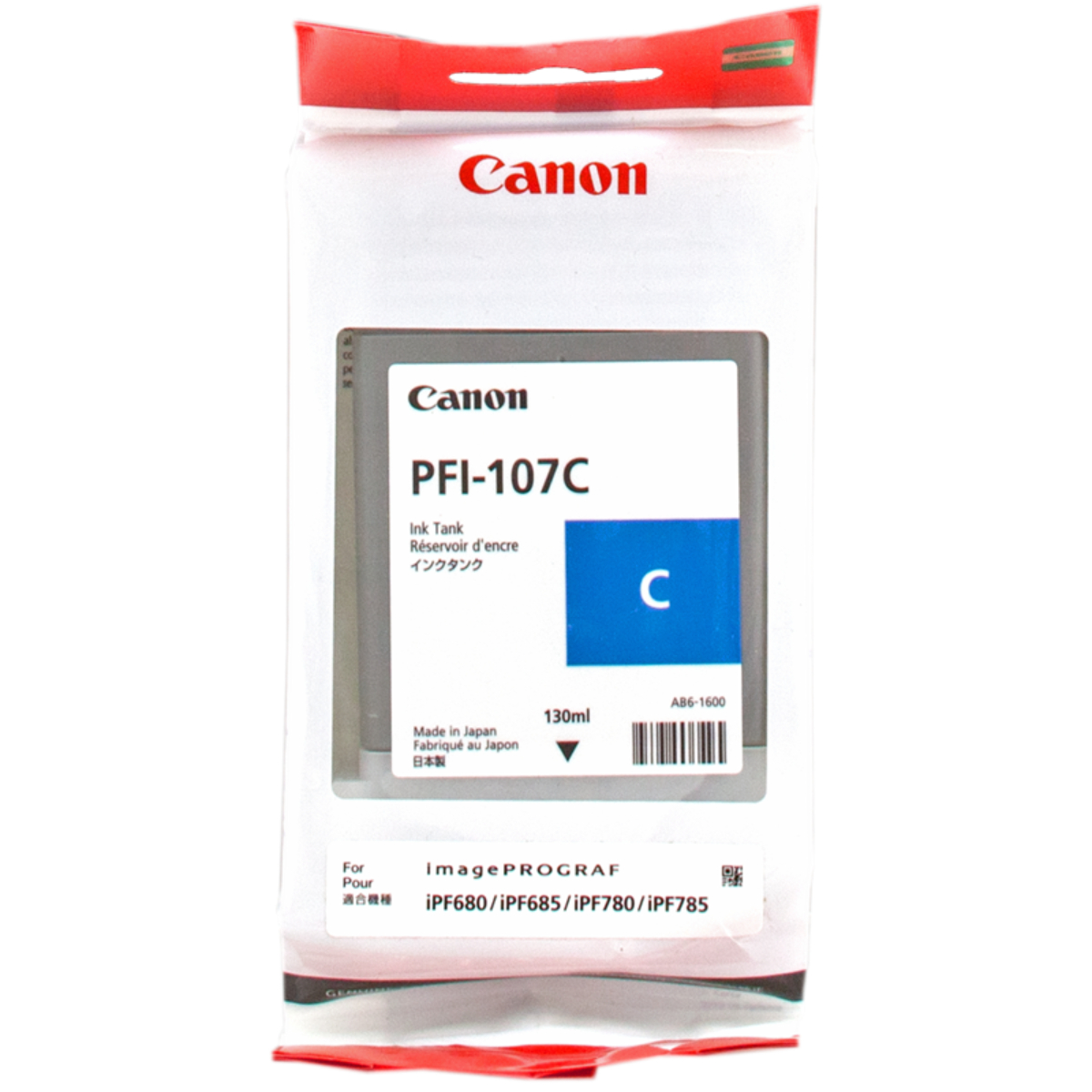 Ink Tank Canon PFI-107 C (6706B001) - xstore.md photo