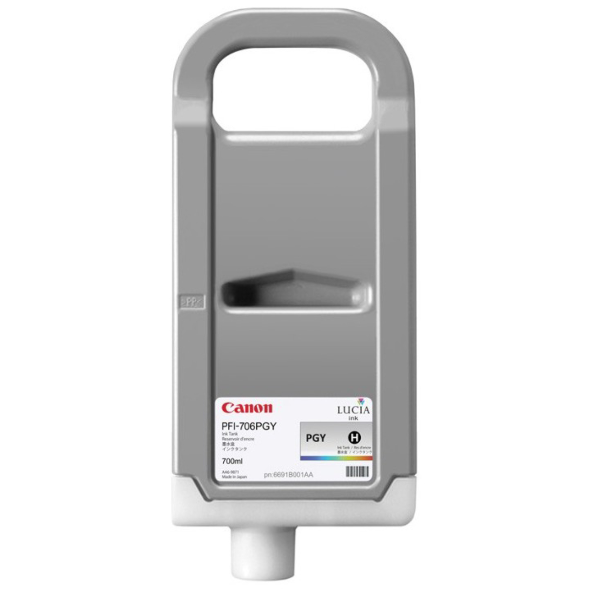 Ink Tank Canon PFI-706 PGY (6691B001) - xstore.md photo