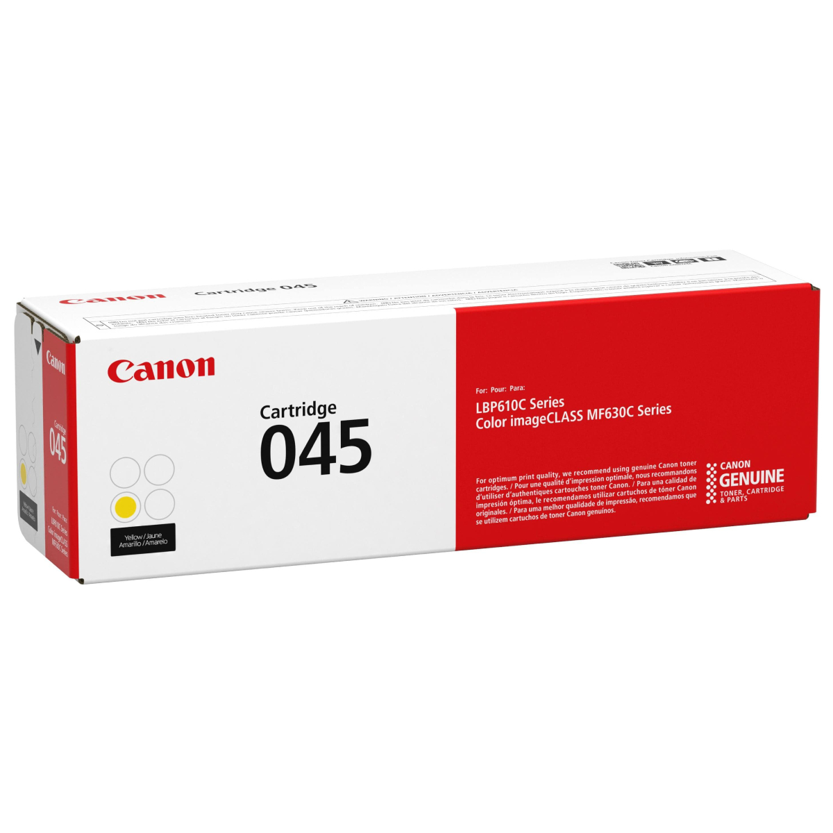 Лазерный Картридж Canon 045 Yellow (1239C002) - xstore.md photo