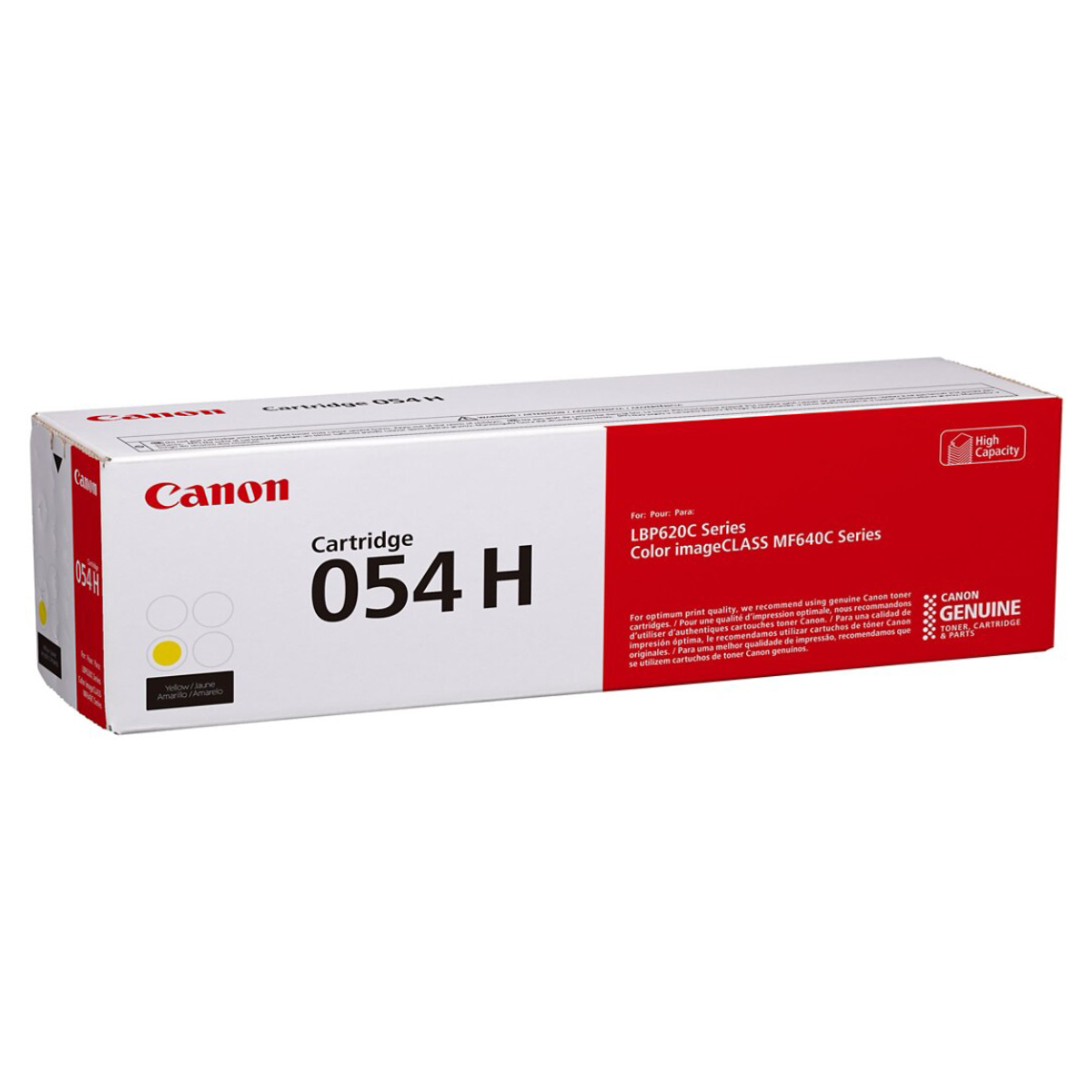 Лазерный Картридж Canon 054 H Yellow (3025C002) - xstore.md photo