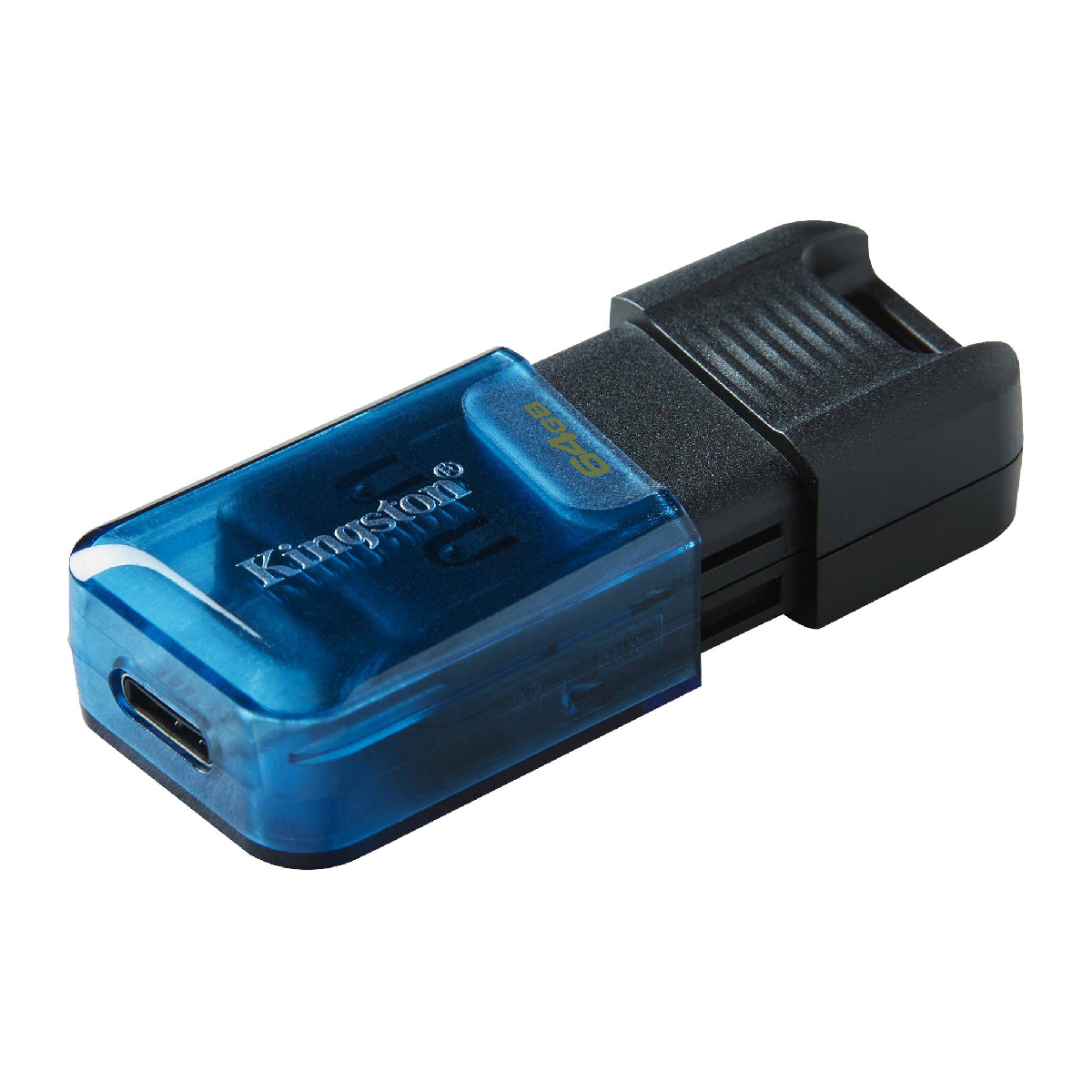 Флешка Kingston DataTraveler 80M 64GB, Black в Молдове - xstore.md photo 0