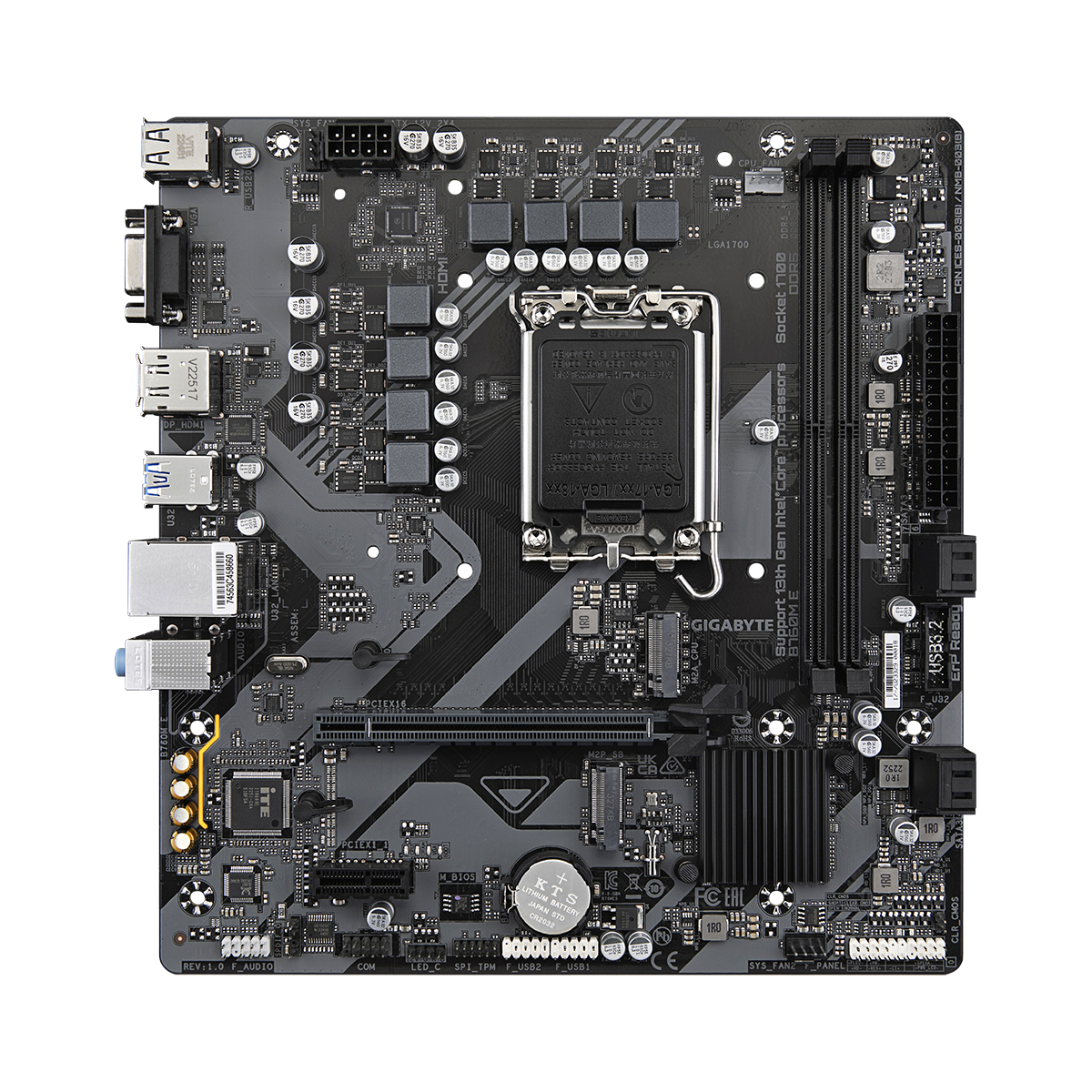 Placă de bază GIGABYTE B760M E - xstore.md photo 0