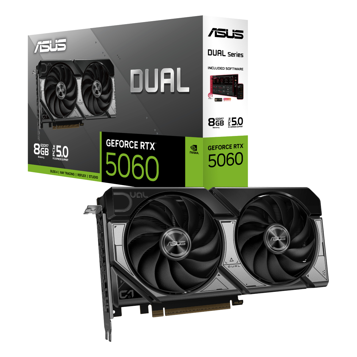 Placă video ASUS Dual GeForce RTX 5060 - xstore.md photo
