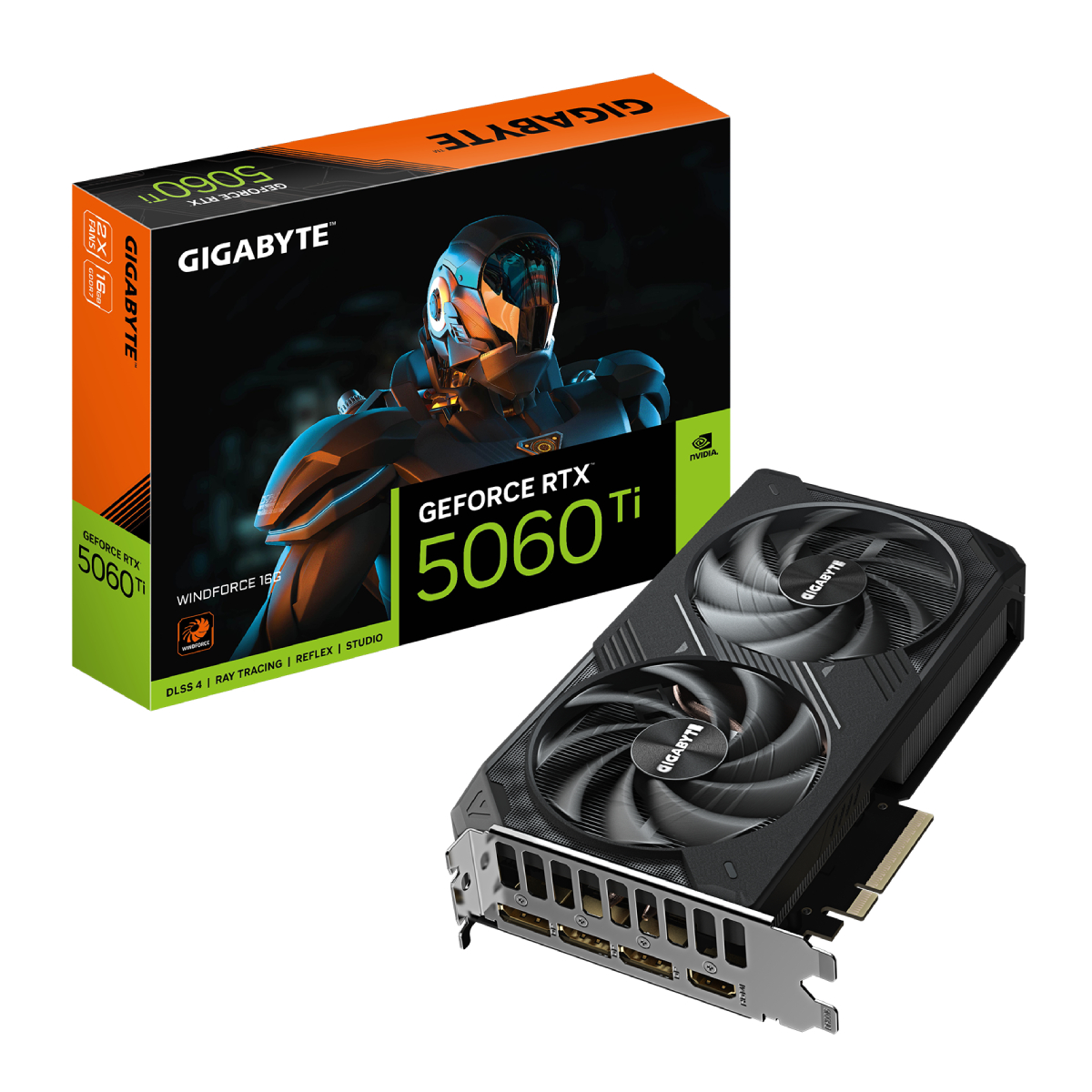 Placă video GIGABYTE GeForce RTX 5060 Ti WINDFORCE 16G - xstore.md photo