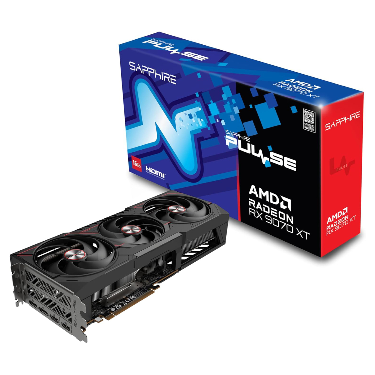 Placă video SAPPHIRE PULSE Radeon RX 9070 XT - xstore.md photo