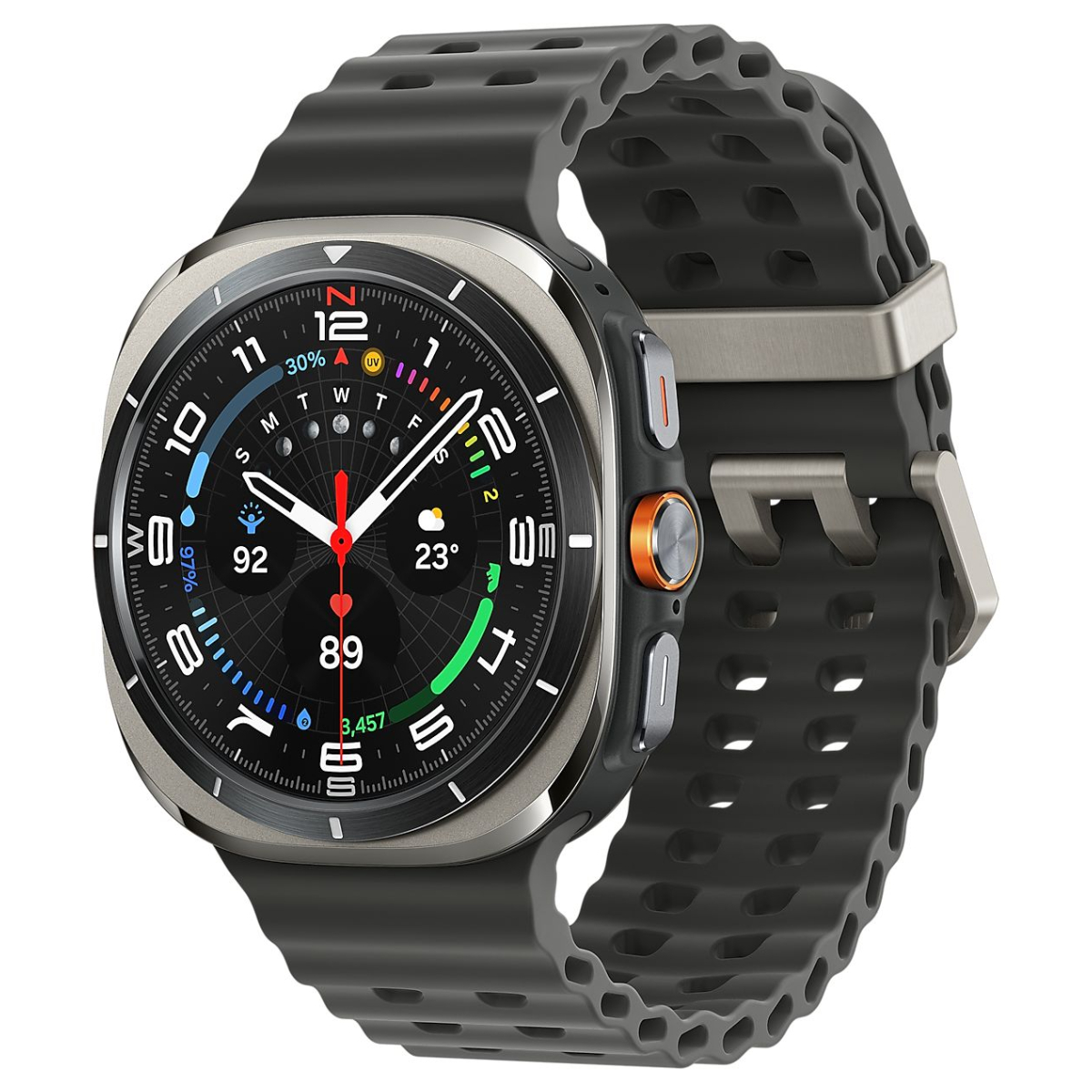Samsung Galaxy Watch Ultra, Titanium Silver - xstore.md photo 1