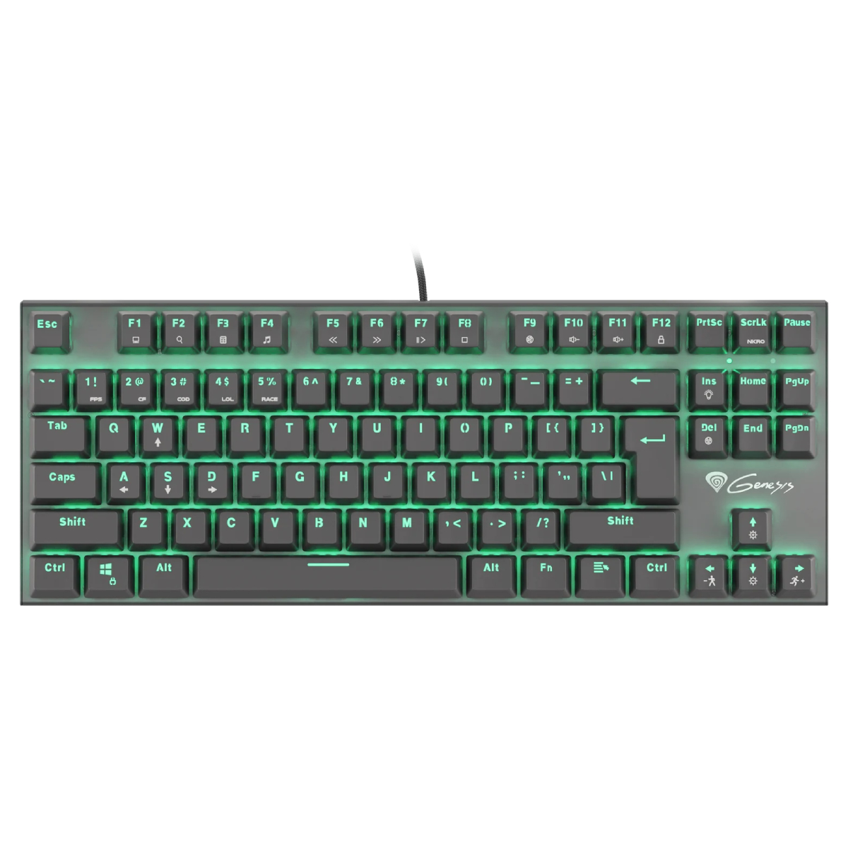 Tastatură Genesis Thor 300 TKL, Black în Moldova - xstore.md photo