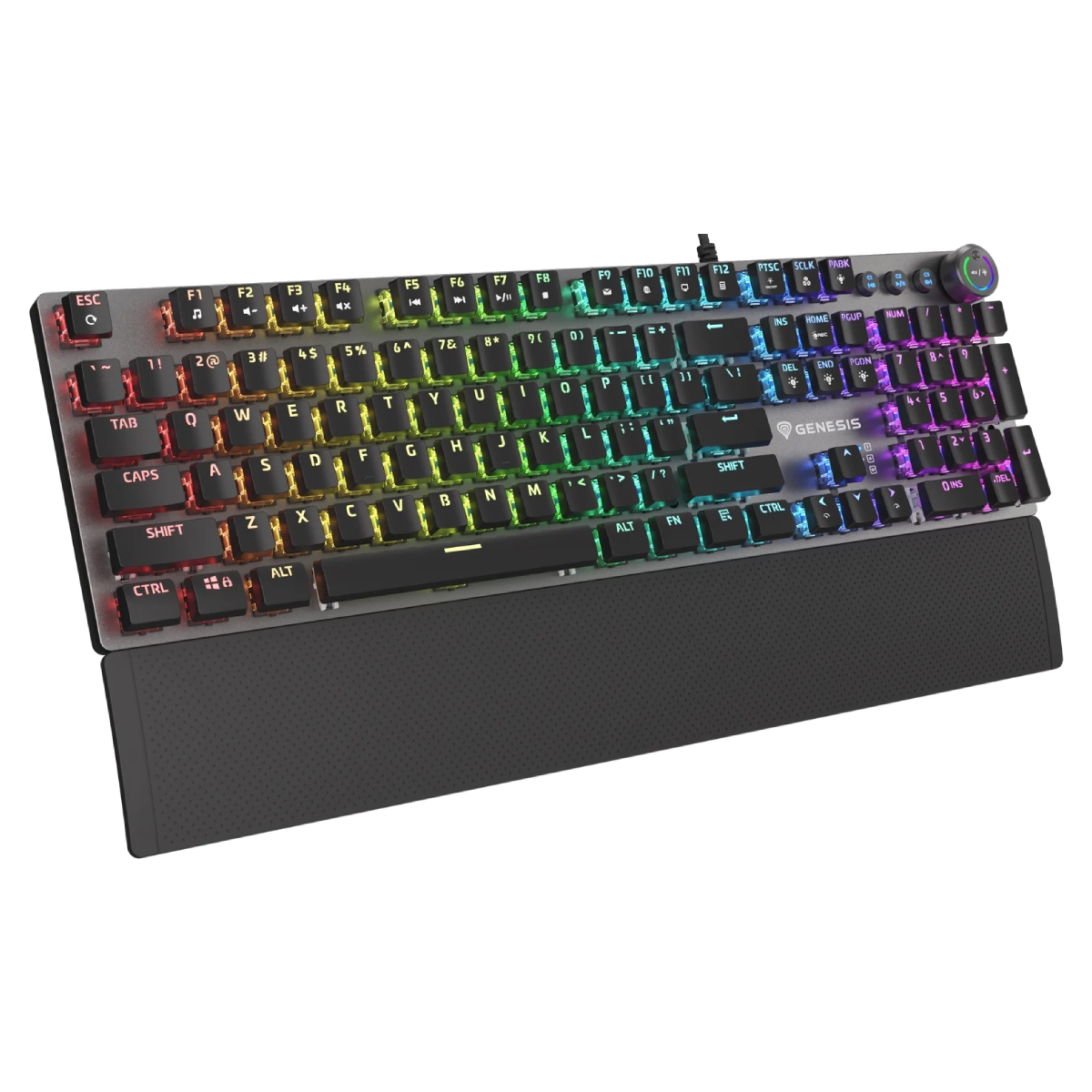 Tastatură Genesis Thor 380 RGB, Black în Moldova - xstore.md photo 0