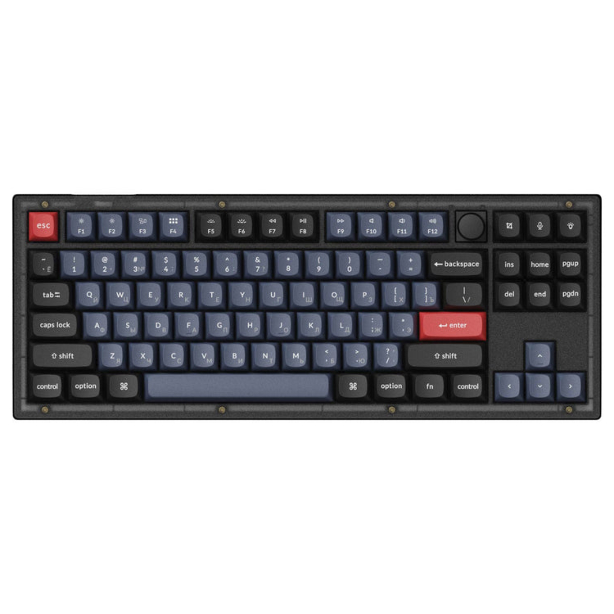Клавиатура Keychron V3 QMK/VIA V3-C3-RU, Frosted Black в Молдове - xstore.md photo