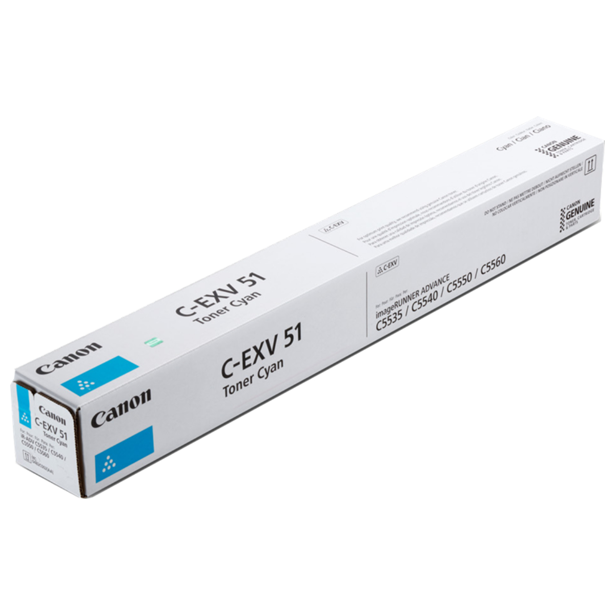 Тонер Canon C-EXV51 Cyan (C-EXV51C) - xstore.md photo