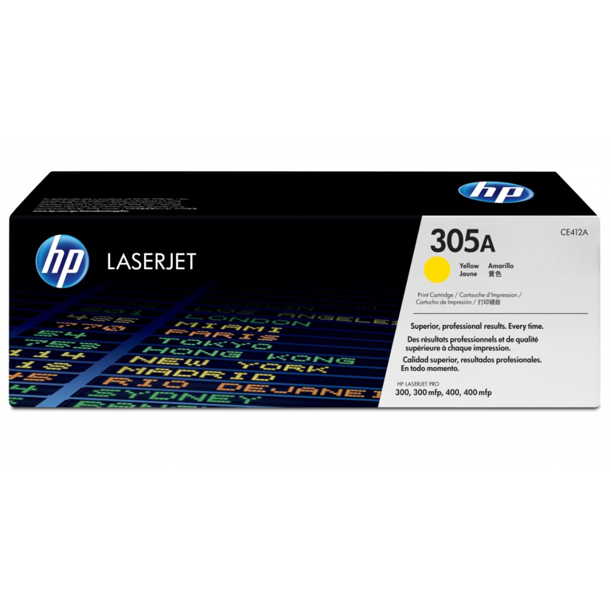 Toner Cartridge HP 305A Yellow (CE412A) - xstore.md photo