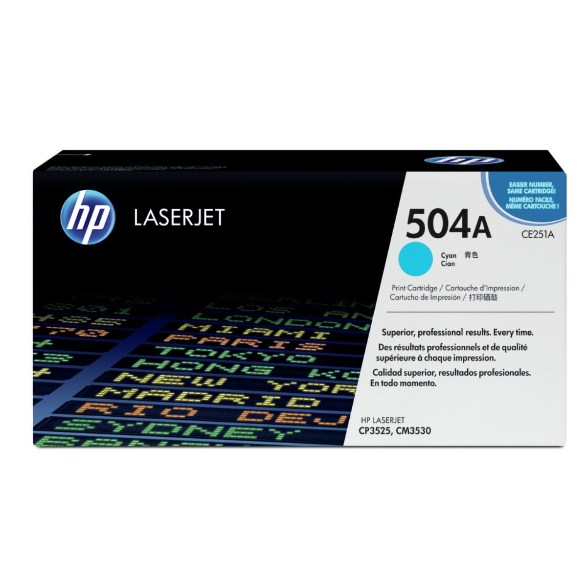 Тонер Картридж HP 504A Cyan (CE251A) - xstore.md photo