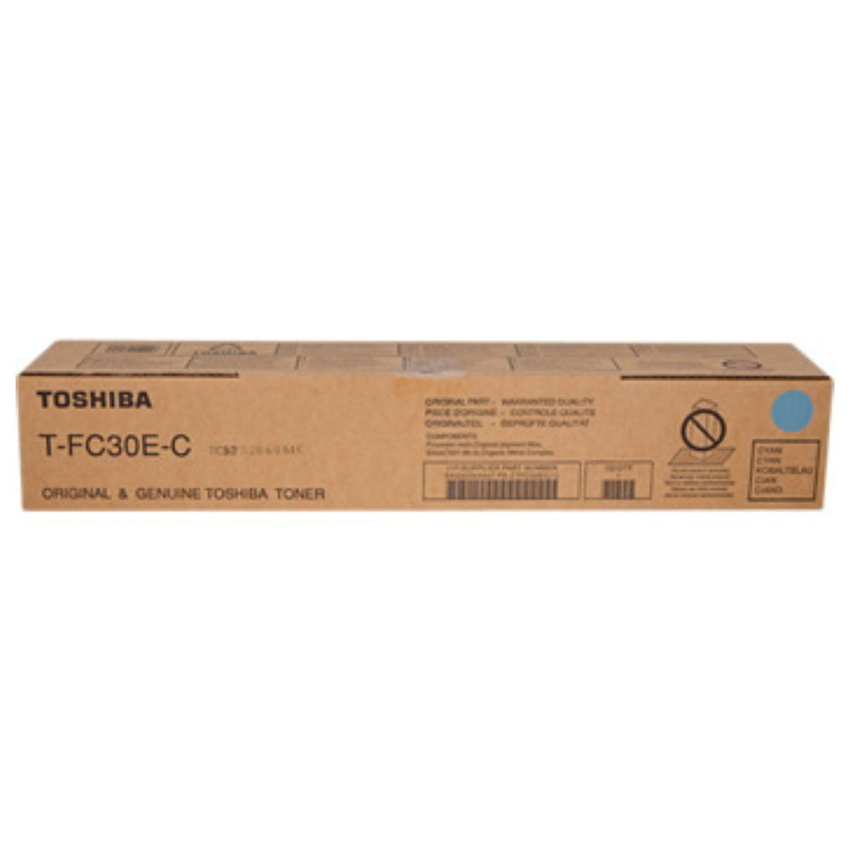Тонер Toshiba T-FC30EC Cyan (T-FC30EC) - xstore.md photo